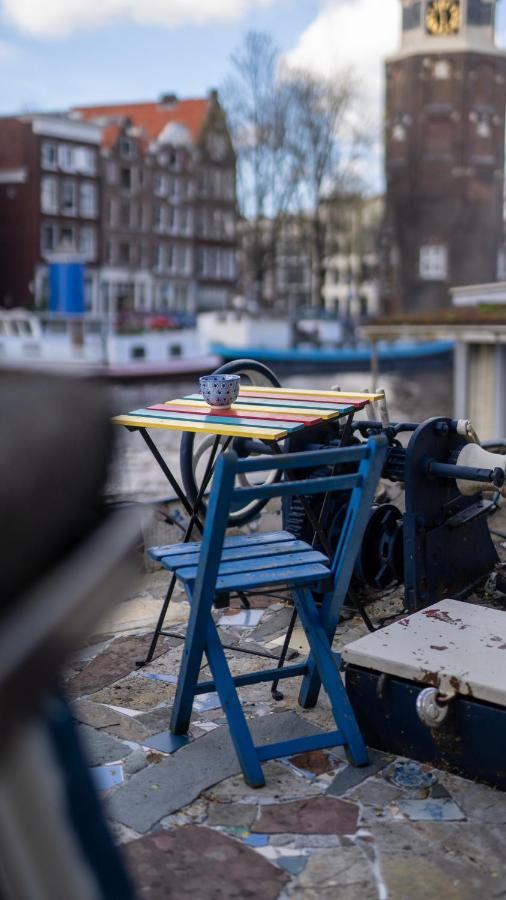 Amsterdam Center - Houseboat B&B By Captain Ricard Dış mekan fotoğraf